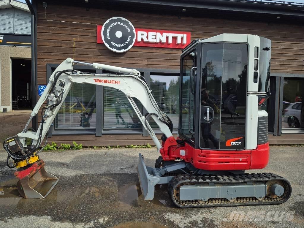 Takeuchi 23R Mini excavators < 7t