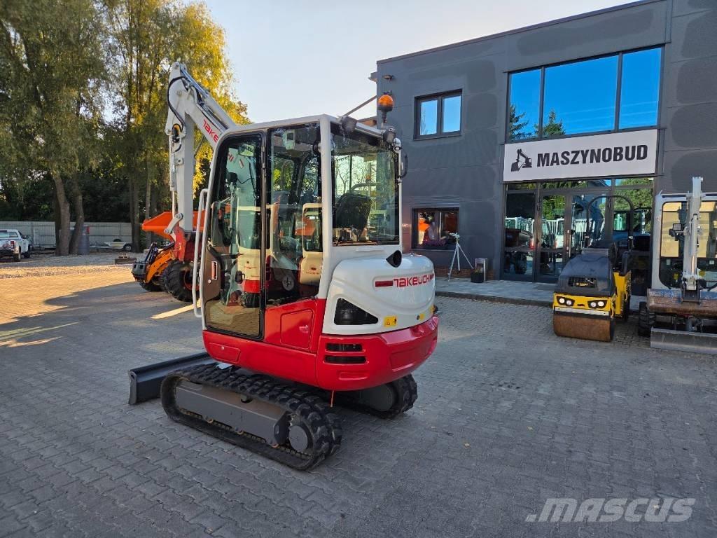 Takeuchi TB230 + HS03 Mini excavators < 7t
