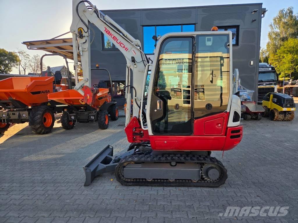 Takeuchi TB230 + HS03 Mini excavators < 7t