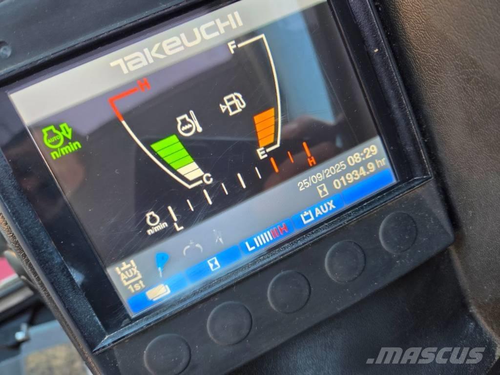 Takeuchi TB230 + HS03 Mini excavators < 7t