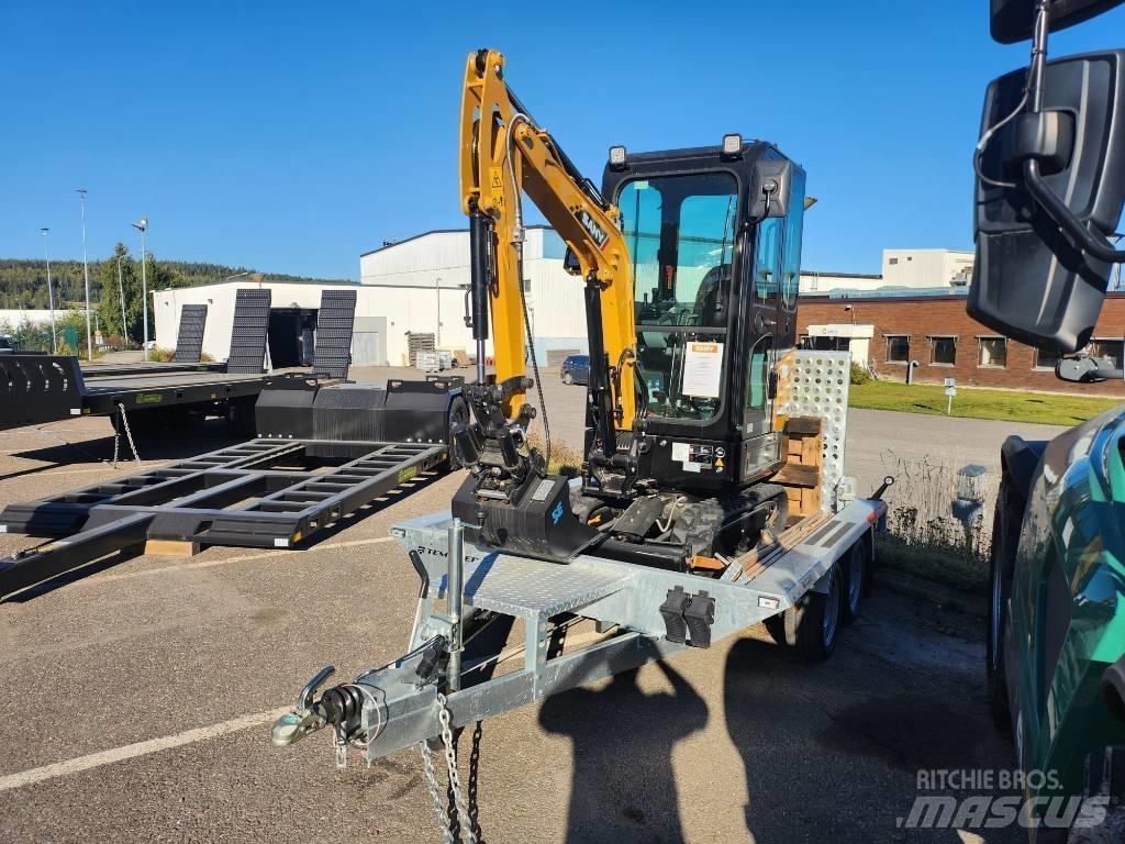 Sany 1.8 T Med Släp Mini excavators < 7t