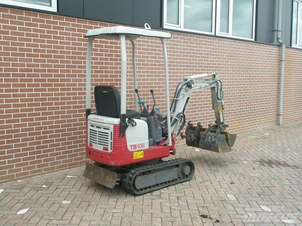 Takeuchi TB108 Mini excavators < 7t