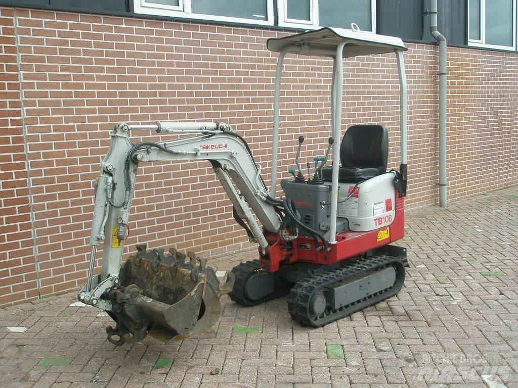 Takeuchi TB108 Mini excavators < 7t