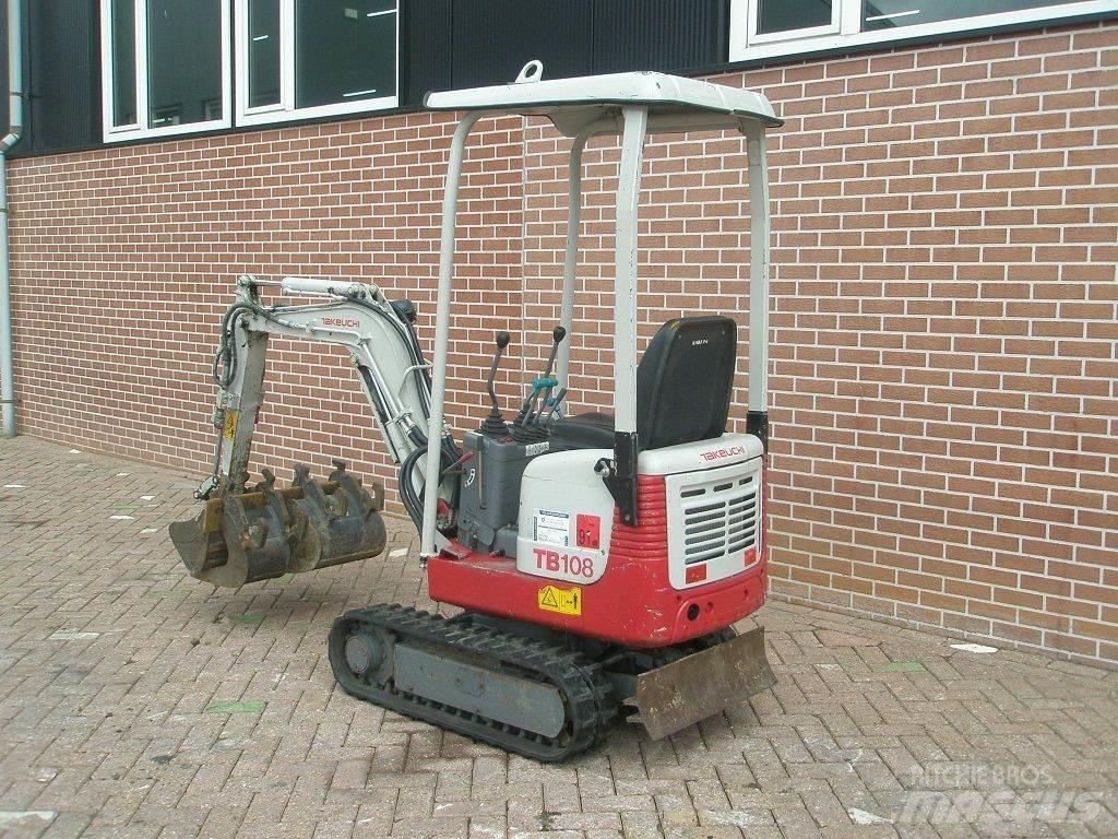 Takeuchi TB108 Mini excavators < 7t
