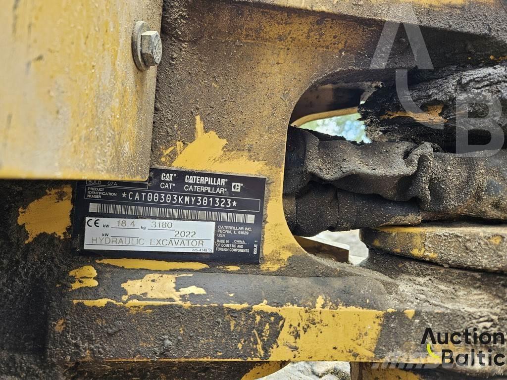CAT 303 CR Mini excavators < 7t