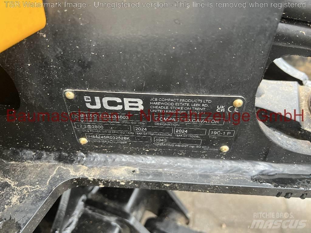 JCB 19C -Demo- Mini excavators < 7t