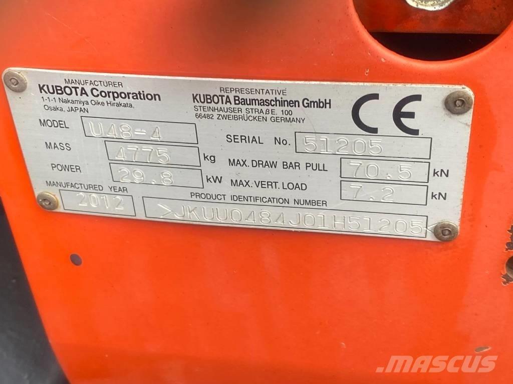 Kubota U 48-4 Mini excavators < 7t