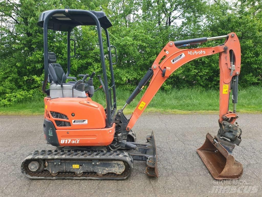 Kubota U 17-3a Mini excavators < 7t