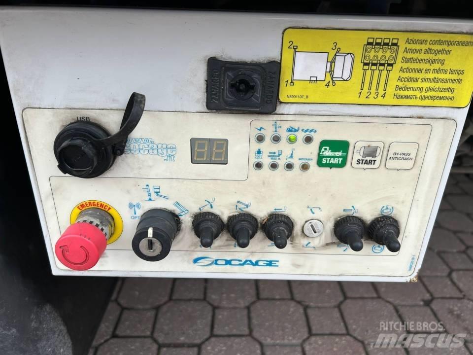 Socage 20D Truck mounted aerial platforms