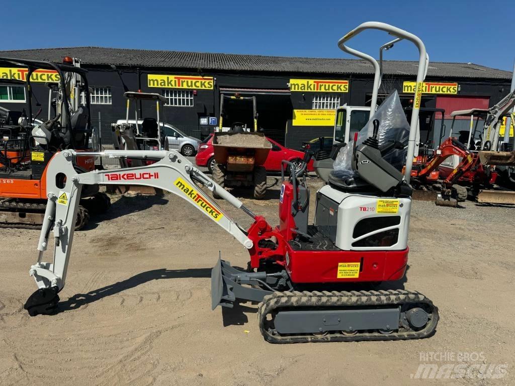 Takeuchi TB 210 R Mini excavators < 7t