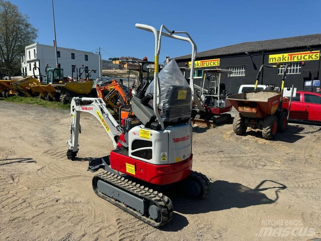 Takeuchi TB 210 R Mini excavators < 7t