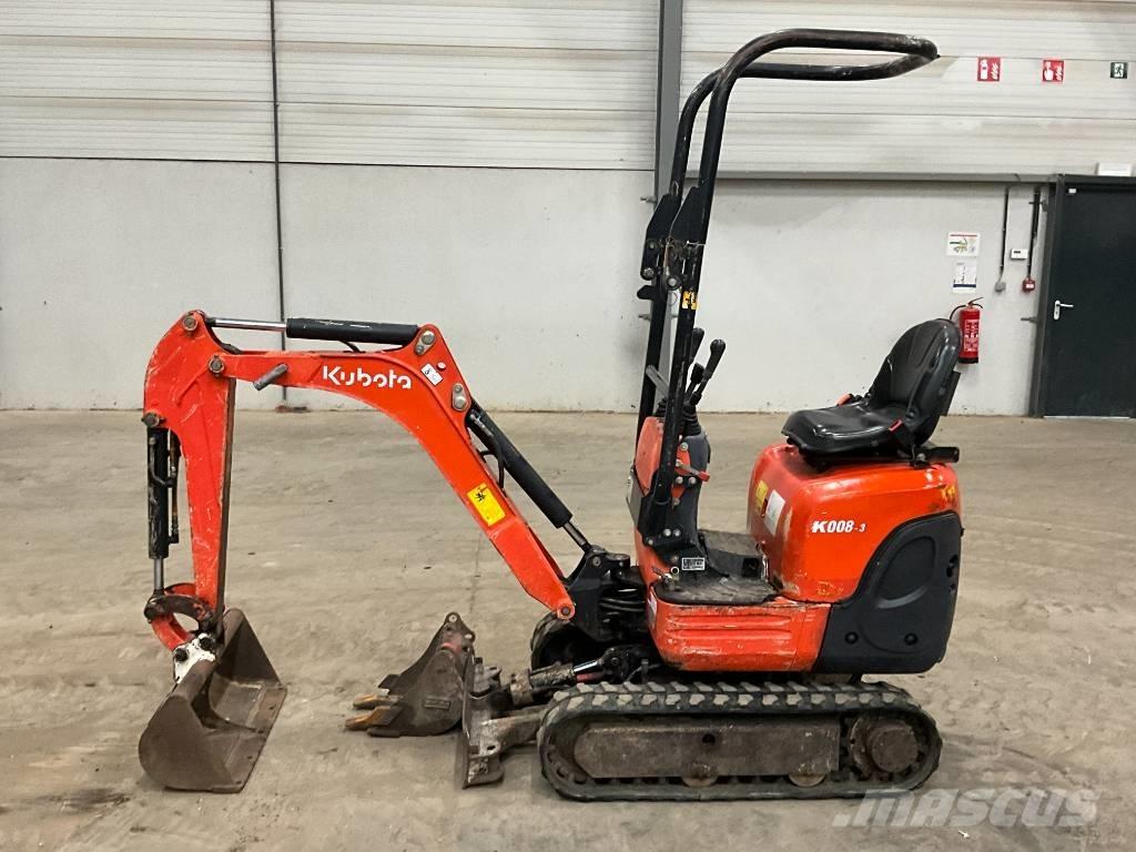 Kubota K 008-3 Mini excavators < 7t
