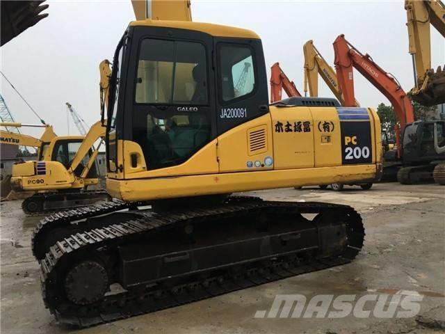 Komatsu PC 200-7 Crawler excavators