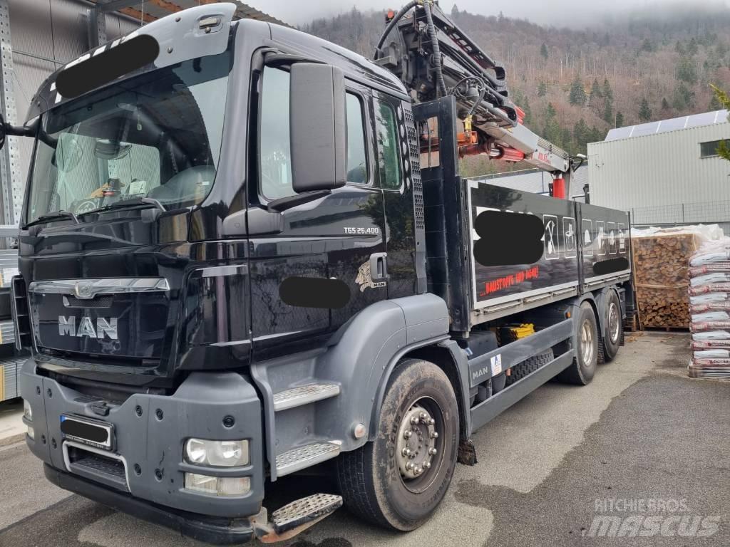 MAN TGS 26.400 Crane trucks