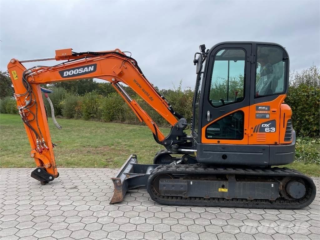 Doosan DX63-3 Mini excavators < 7t