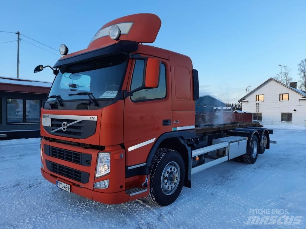 Volvo FM 450 Containerframe/Skiploader trucks