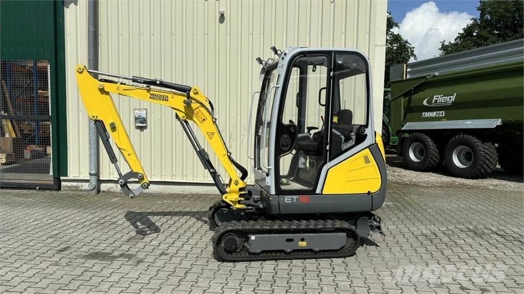 Wacker ET 18 Mini excavators < 7t