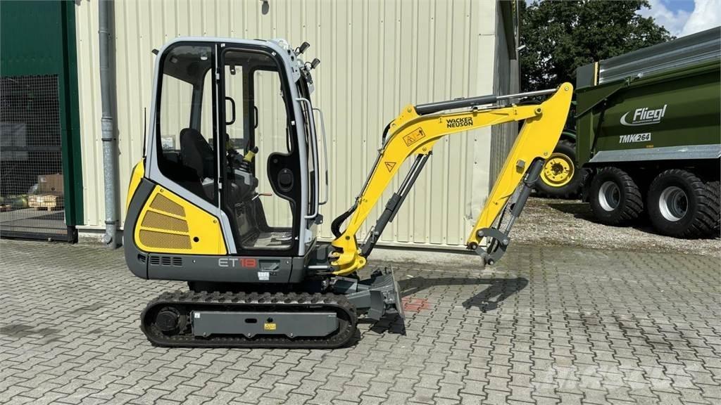Wacker ET 18 Mini excavators < 7t