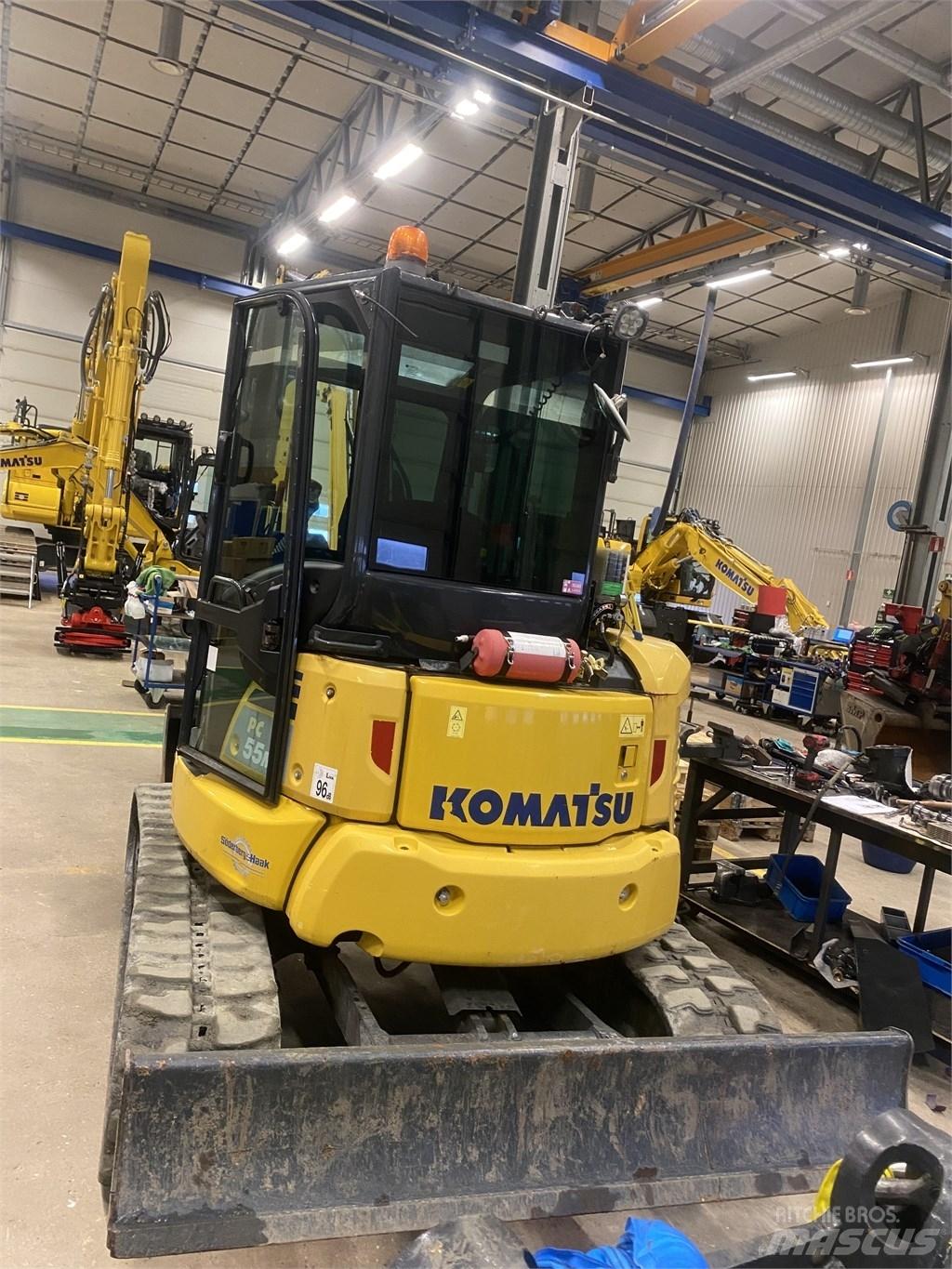 Komatsu PC55MR-5 Mini excavators < 7t