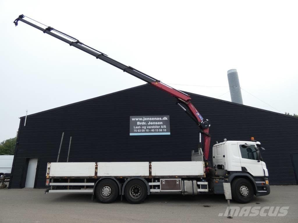 Scania P 360 Crane trucks
