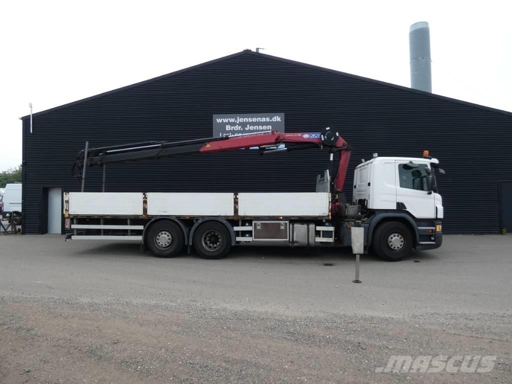 Scania P 360 Crane trucks