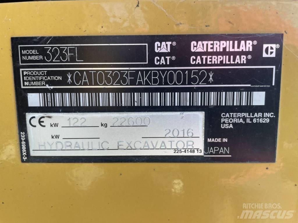 CAT 323F L Crawler excavators