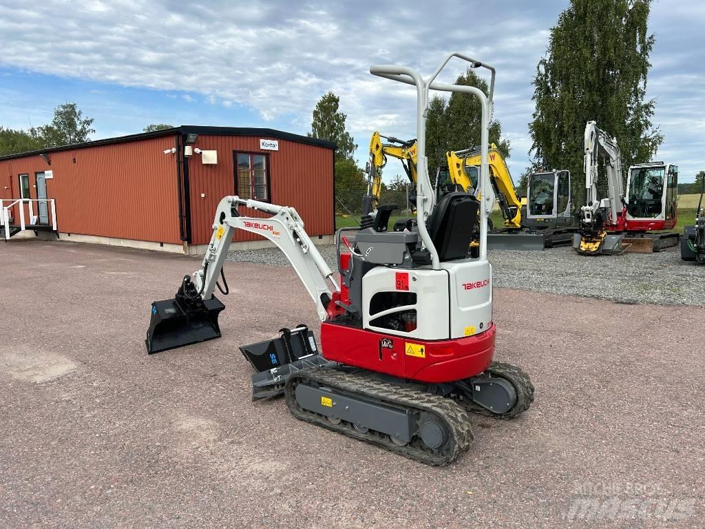Takeuchi TB210R Mini excavators < 7t