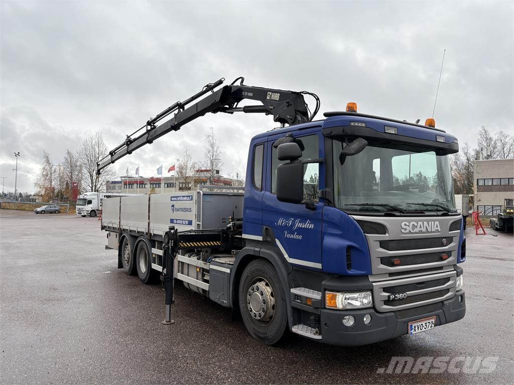 Scania P360 6x2*4 Crane trucks