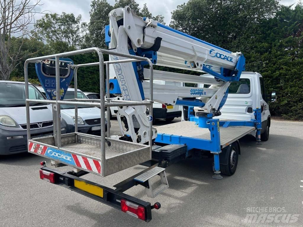 Socage 21DJ Truck mounted aerial platforms