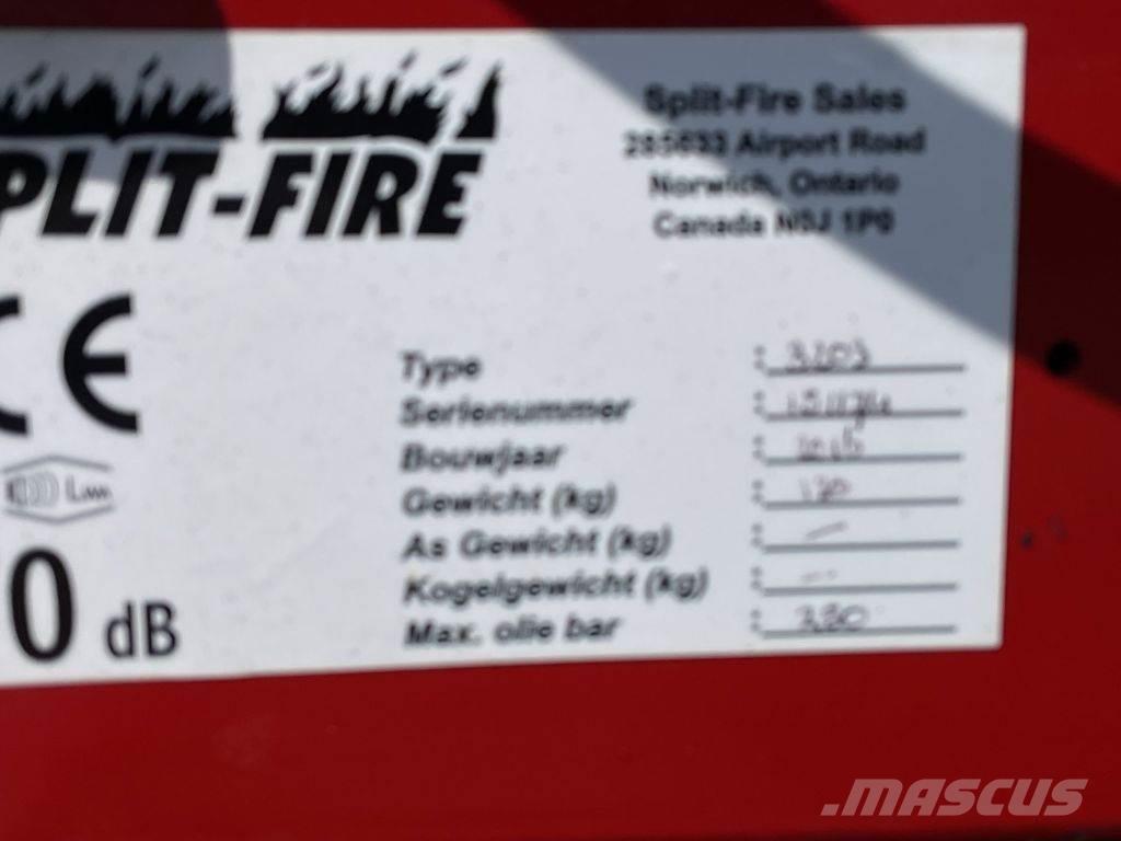 Split-Fire 3203 Wood splitters, cutters, and chippers