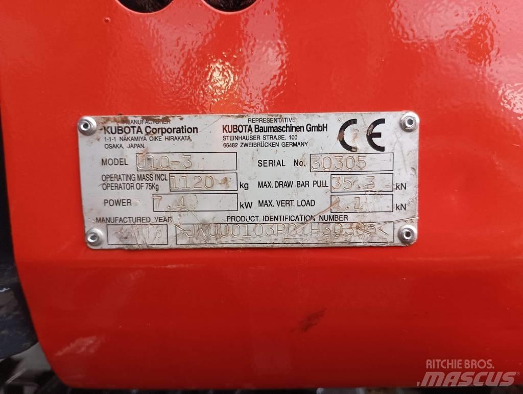 Kubota U 10 Mini excavators < 7t