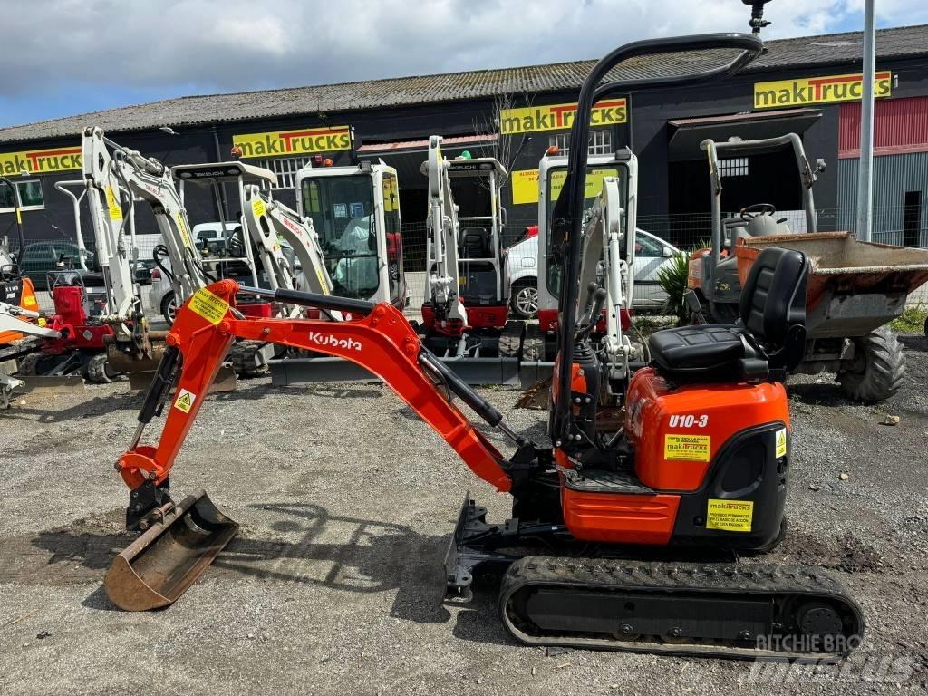 Kubota U 10-3 Mini excavators < 7t