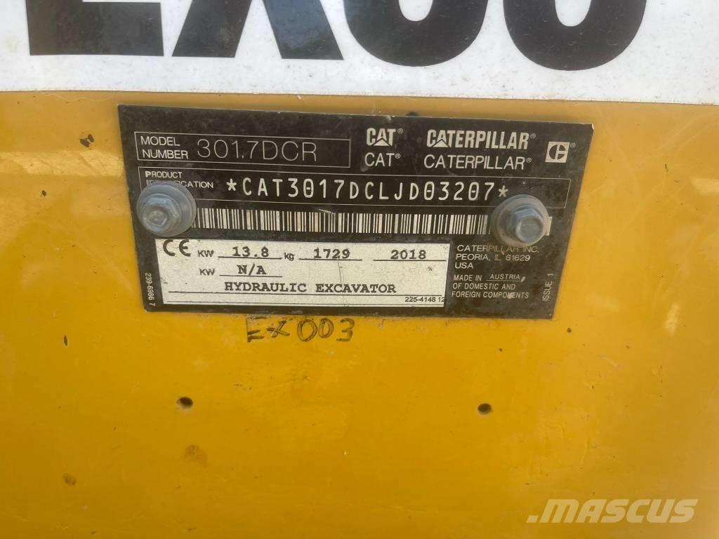 CAT 301.7 CR Mini excavators < 7t