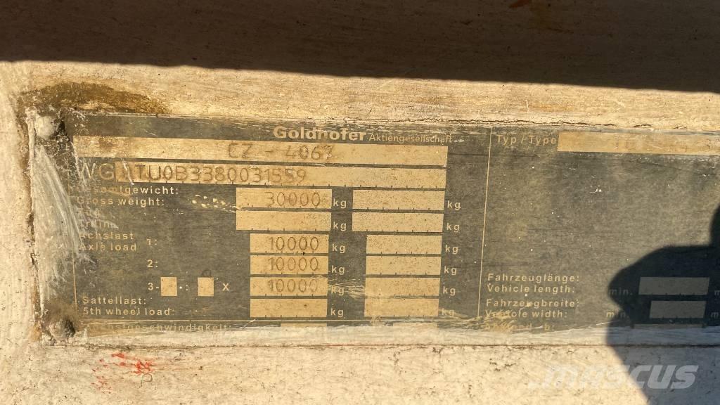 Goldhofer TU 3- 24/80 Low loaders