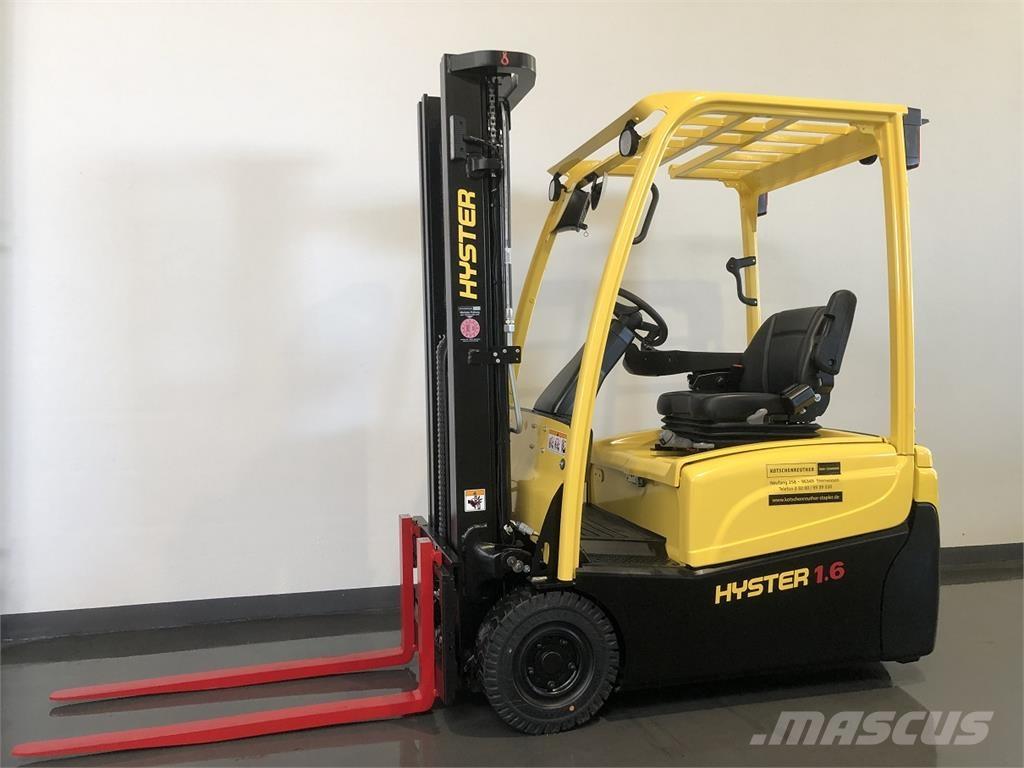 Hyster J1.6XNT (MWB) Electric forklift trucks