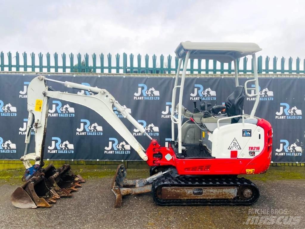 Takeuchi TB 216 Mini excavators < 7t