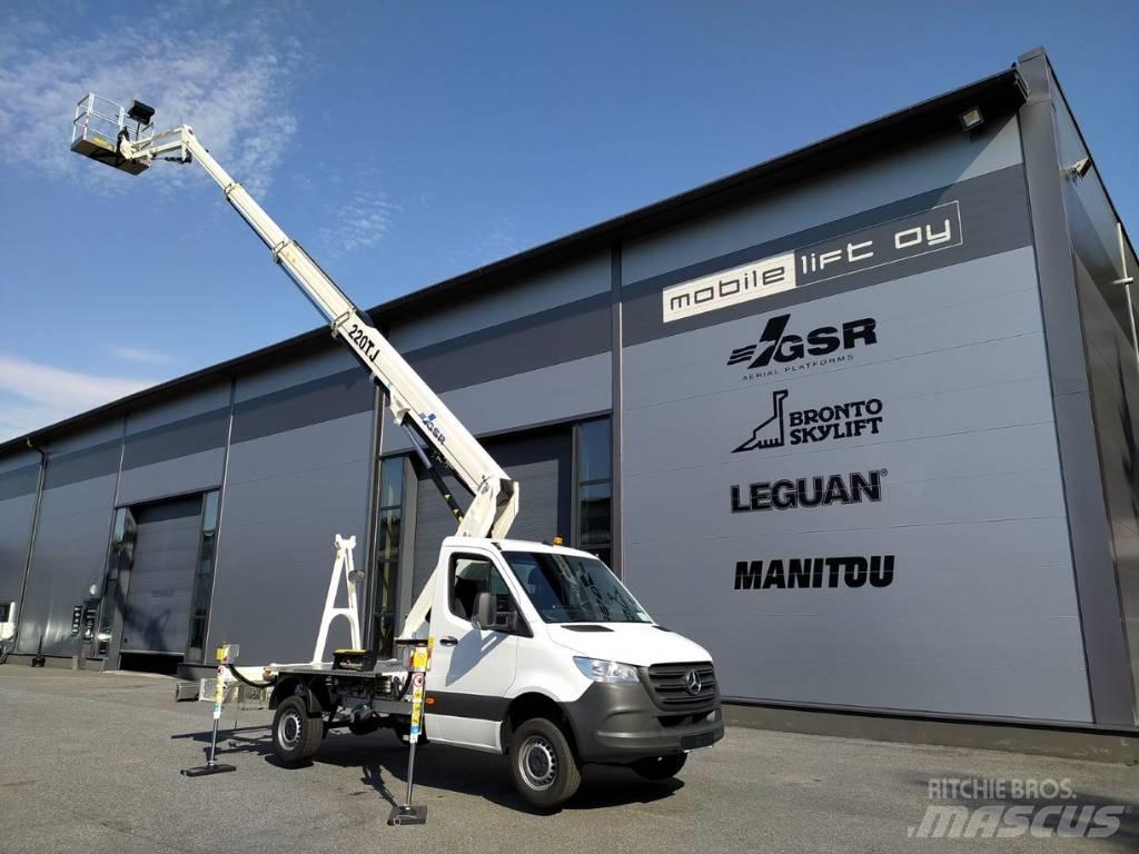 GSR B 220 TJ Truck mounted aerial platforms