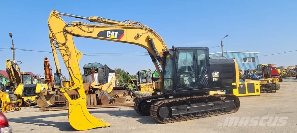 CAT 318FL Crawler excavators