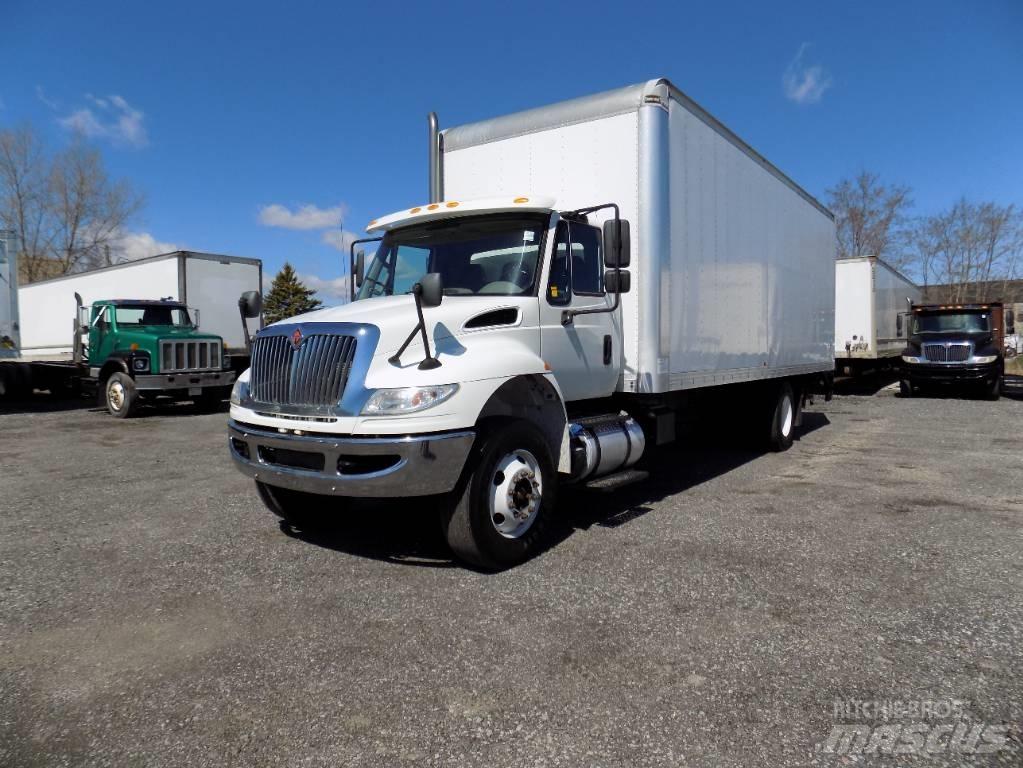 International 4300 Van Body Trucks
