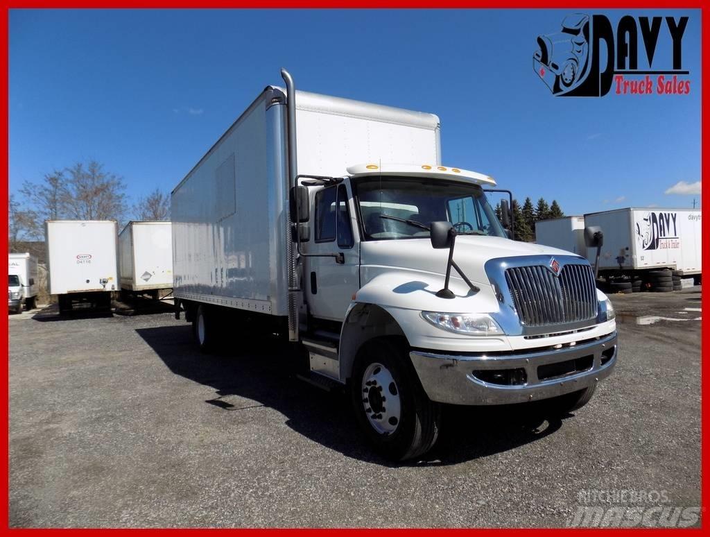 International 4300 Van Body Trucks