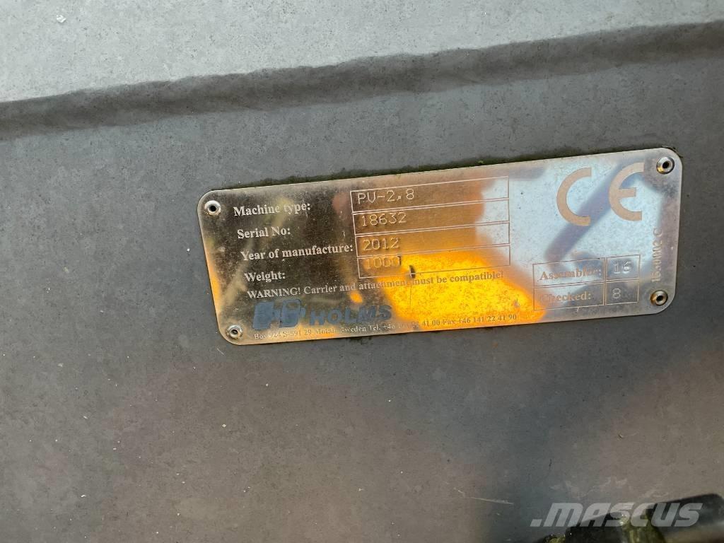 Holms Vikplog 2,8m. Snow blades and plows