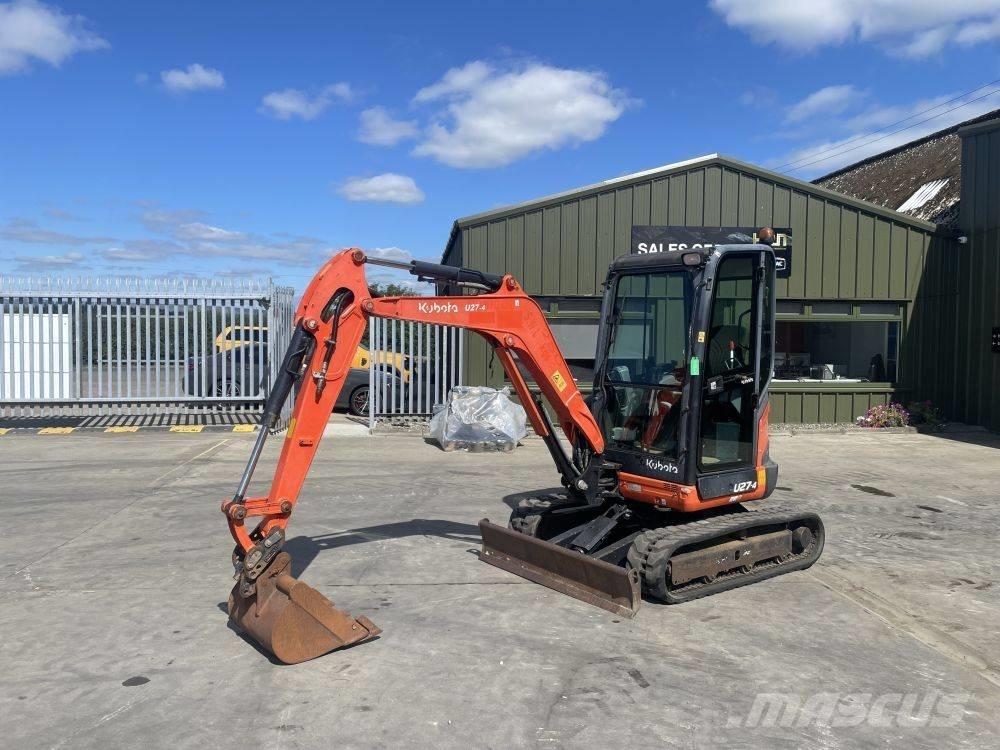 Kubota U 27-4 Mini excavators < 7t