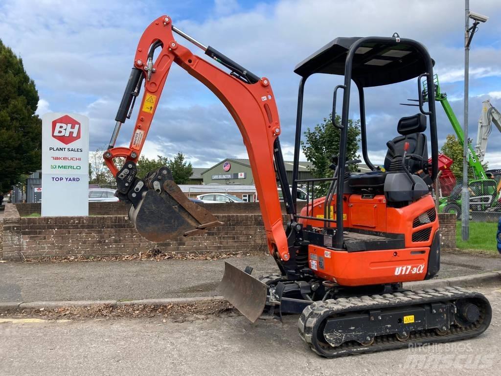 Kubota U 17-3 Mini excavators < 7t