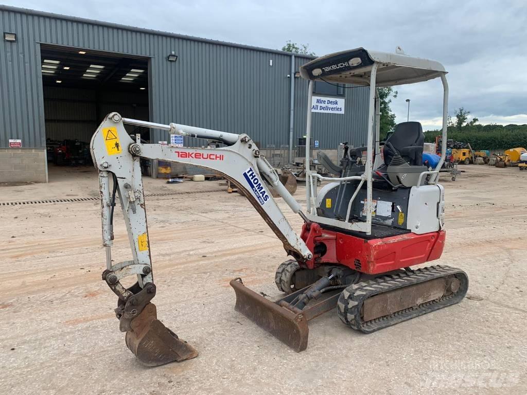Takeuchi TB 215 R Mini excavators < 7t