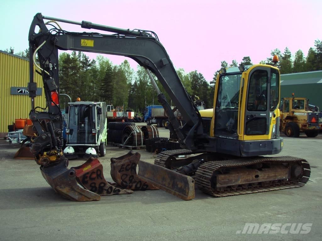 Volvo ECR 88 Midi excavators  7t - 12t