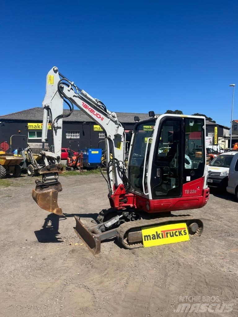Takeuchi TB230 Mini excavators < 7t