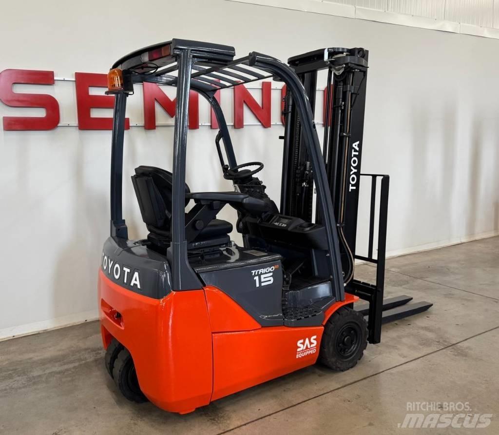Toyota 10830 - 8FBE15T Electric forklift trucks