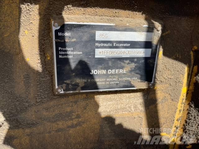 John Deere 85G Mini excavators < 7t