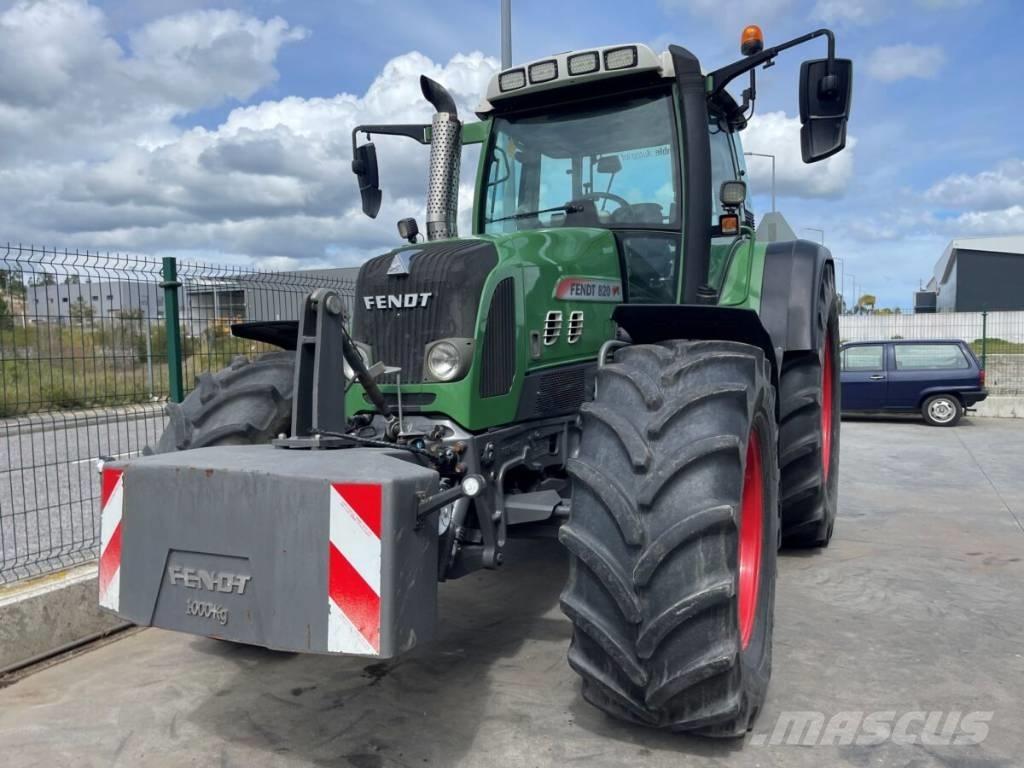 Fendt 820 Vario TMS Tractors