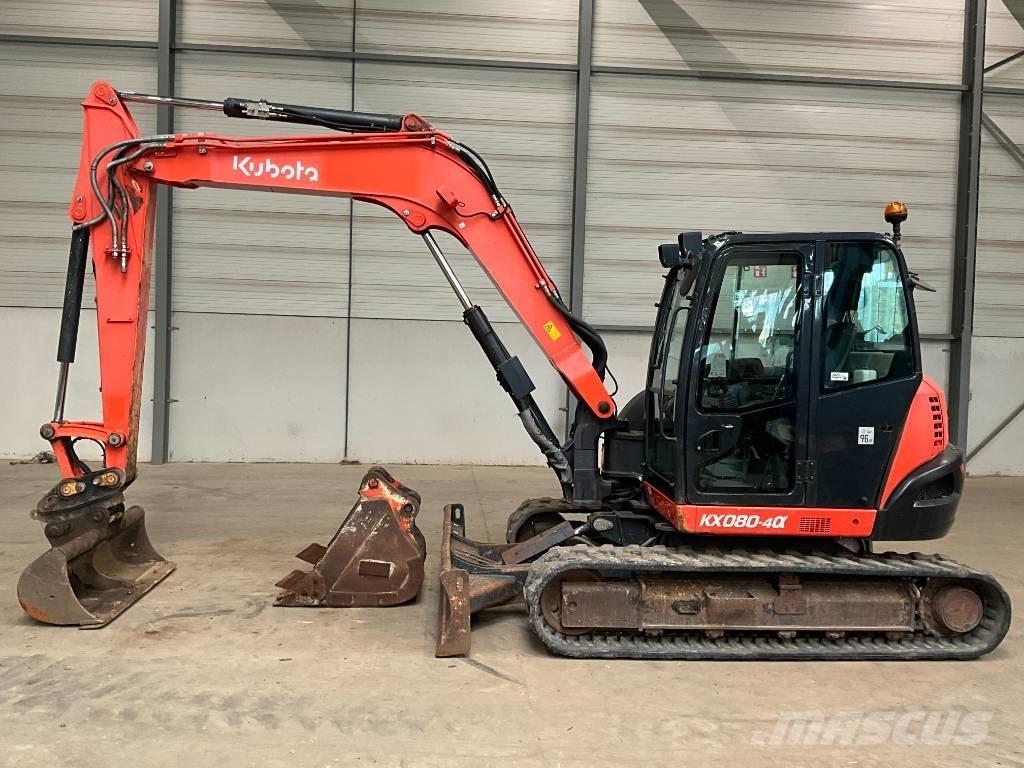 Kubota KX 080-4 A Midi excavators  7t - 12t